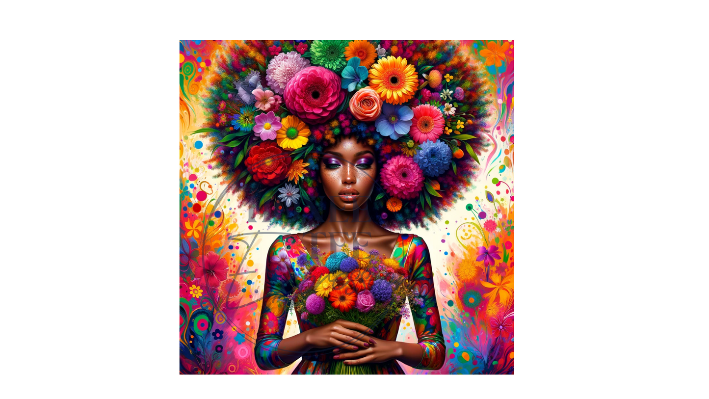 Flower Power Canvas Art