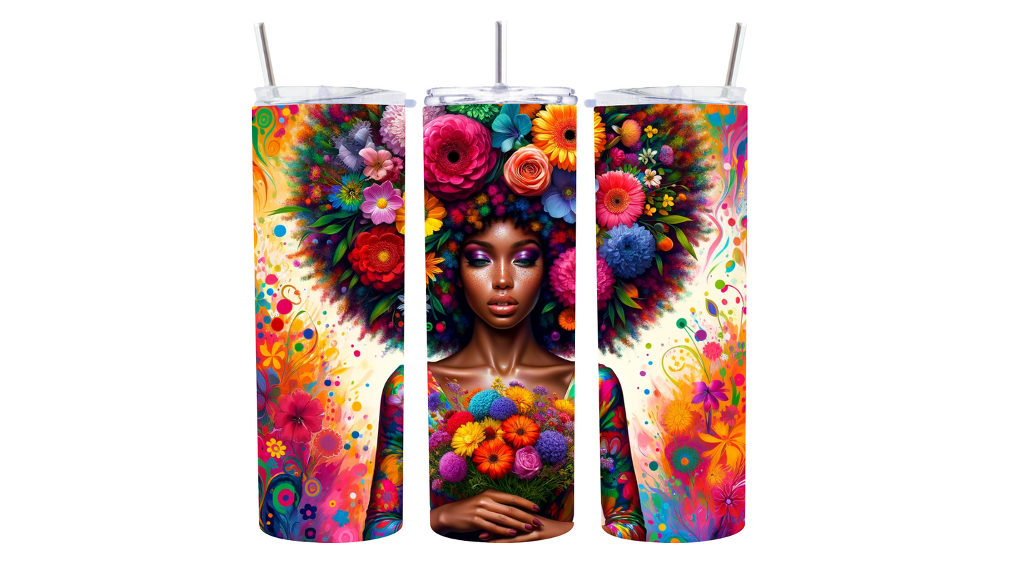 Flower Power Tumbler